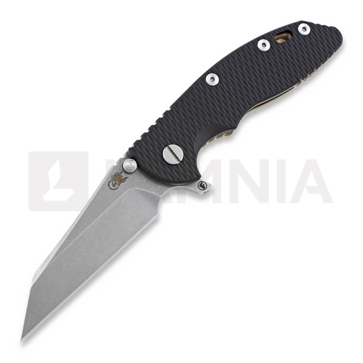 Coltello pieghevole Hinderer XM-18 3,5" Wharncliffe Fatty, Bronze Ti/Black G-10