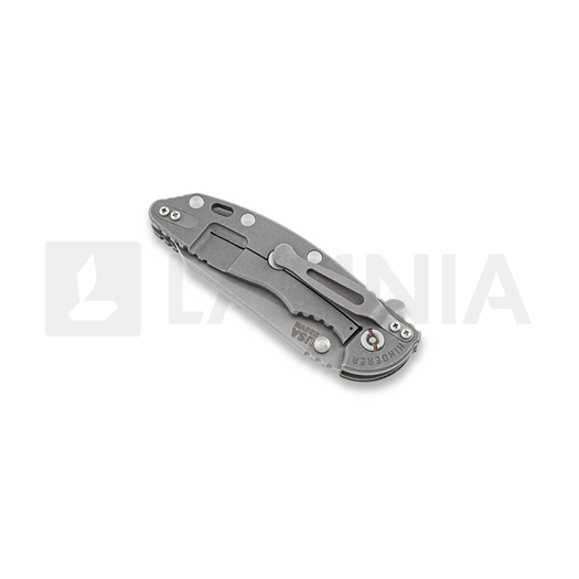 Coltello pieghevole Hinderer XM-18 3,5" Wharncliffe Fatty, working finish TI
