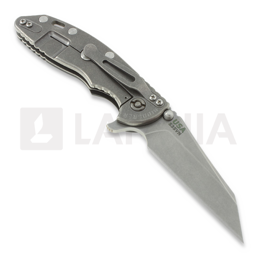 Hinderer XM-18 3,5" Wharncliffe Gen IV flipper folding knife