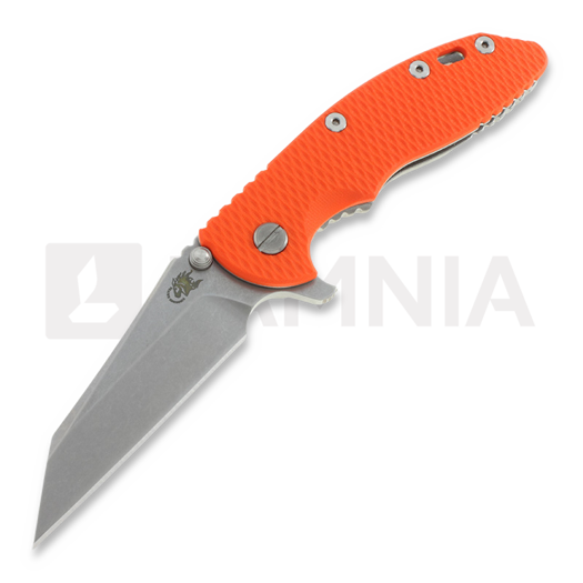 Navalha Hinderer XM-18 3,5" Wharncliffe Gen IV, laranja
