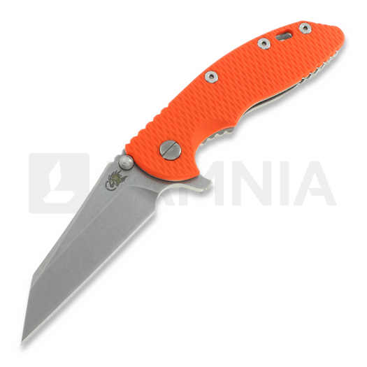 Hinderer XM-18 3,5" Wharncliffe Gen IV foldekniv, oransje