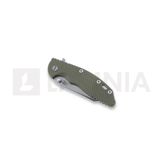 Coltello pieghevole Hinderer XM-18 3,5" Wharncliffe O.D. Green G10