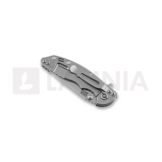 Hinderer XM-18 3" k&auml;&auml;nt&ouml;veitsi, musta