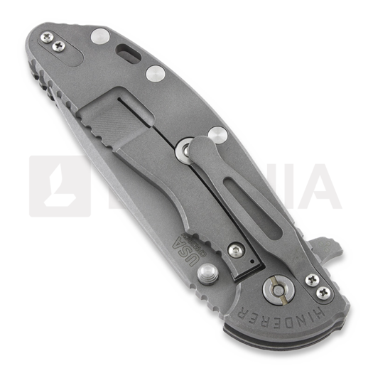 Coltello pieghevole Hinderer XM-24 4.0 Tri-Way Spanto, working finish, nero