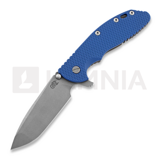Hinderer XM-24 4.0 Tri-Way Spanto סכין מתקפלת, working finish, כחול
