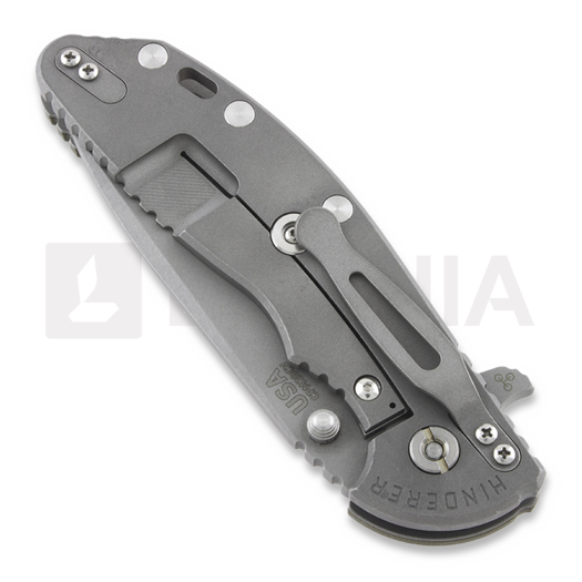 Hinderer XM-24 4.0 Tri-Way Spanto sulankstomas peilis, working finish, žalia