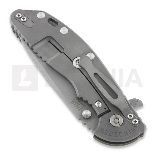 Coltello pieghevole Hinderer XM-24 4.0 Tri-Way Spanto, working finish, verde