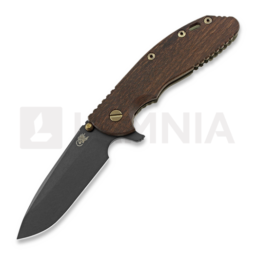 Navalha Hinderer XM-24 4.0 Tri-Way Spearpoint vintage, smoot walnut