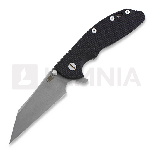 Nóż składany Hinderer XM-24 4" Wharncliffe, working finish TI, czarny