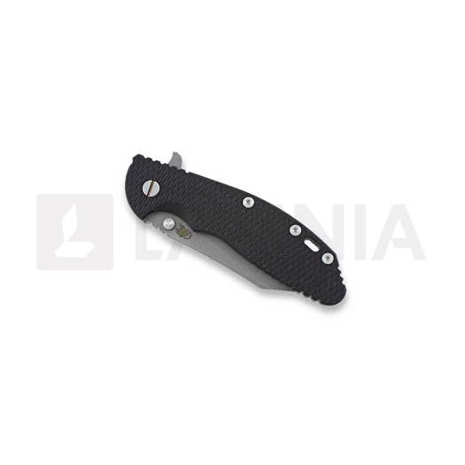 Hinderer XM-24 4" Wharncliffe sulankstomas peilis, working finish TI, juoda
