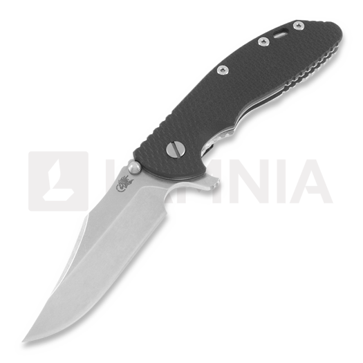 Nóż składany Hinderer XM-24 Bowie, czarny