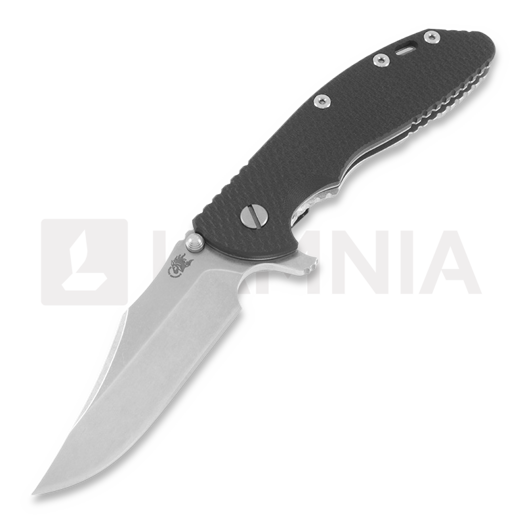 Hinderer XM-24 Bowie סכין מתקפלת, שחור