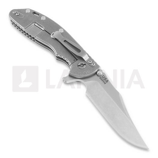 Hinderer XM-24 Bowie sulankstomas peilis, juoda