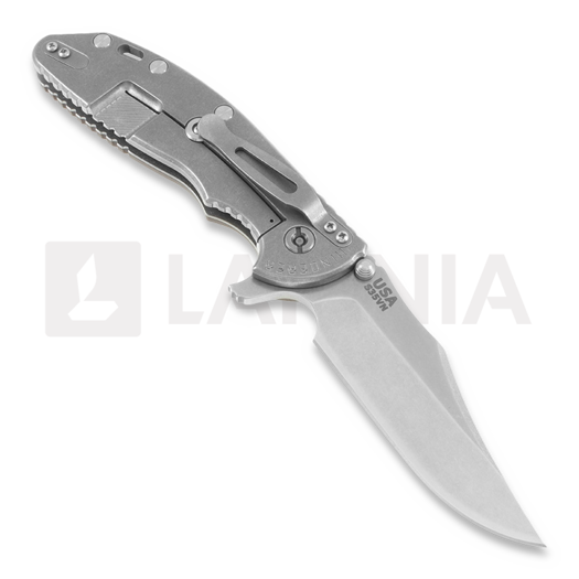 Hinderer XM-24 Bowie sulankstomas peilis, dark earth