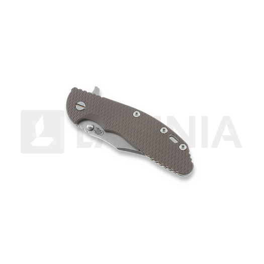 Coltello pieghevole Hinderer XM-24 Bowie, dark earth