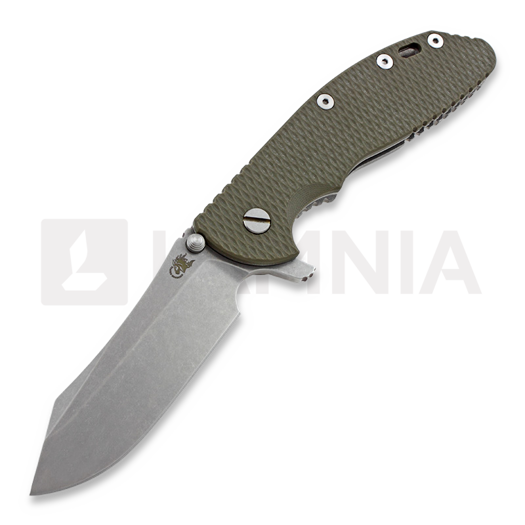 Складной нож Hinderer XM-24 skinner, оливковый