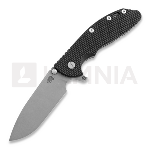 Hinderer XM-24 Skinny Slicer összecsukható kés, working finish, black