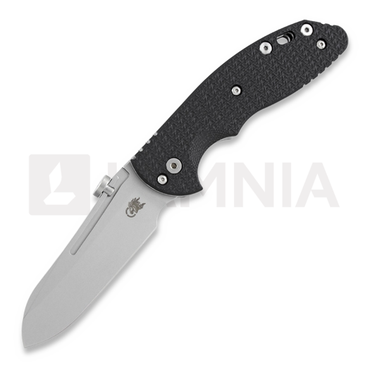 Складной нож Hinderer XM Slippy Sheepsfoot, чёрный