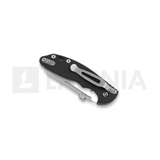 Hinderer XM Slippy Sheepsfoot sulankstomas peilis, juoda