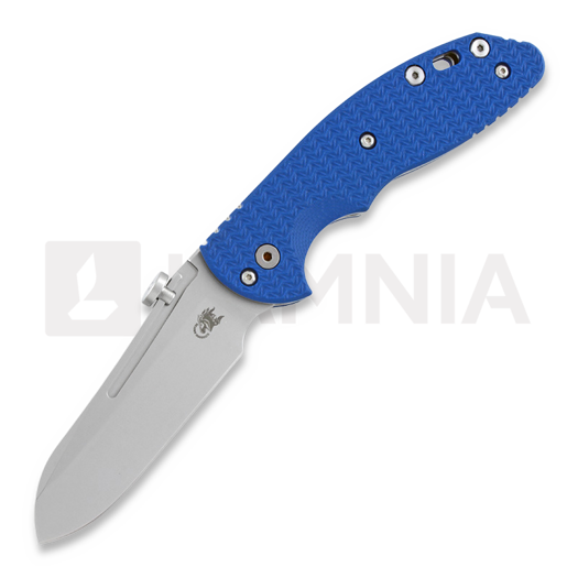 Складной нож Hinderer XM Slippy Sheepsfoot, синий