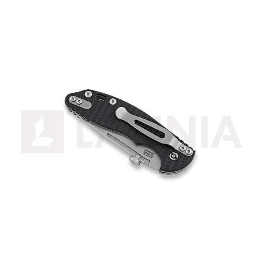 Hinderer XM Slippy Slicer sulankstomas peilis, stonewashed, juoda