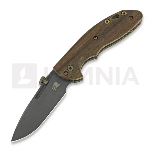 Hinderer XM-Slippy Spearpoint Vintage 折り畳みナイフ, smooth walnut