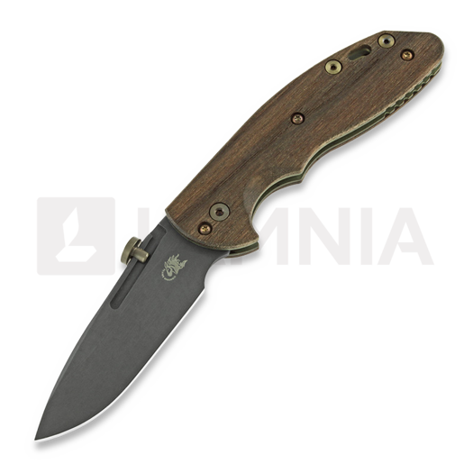Coltello pieghevole Hinderer XM-Slippy Spearpoint Vintage, smooth walnut