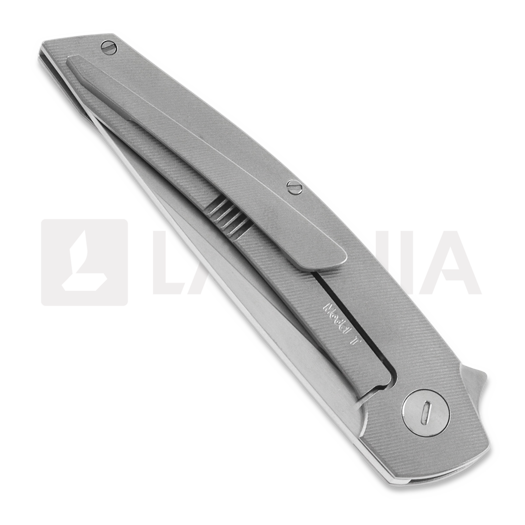 Hog House Knives Model-T Gen2 Black Carbon inlay 折り畳みナイフ