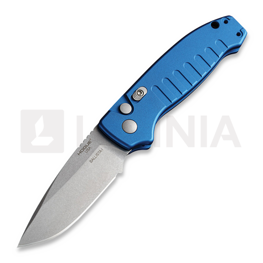 Navaja Hogue Auto Ballista Button Lock, azul