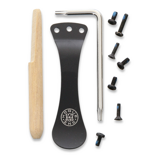Hogue Black Screw/Clip Kit
