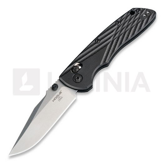 Hogue Deka Able Lock folding knife, clip point, black