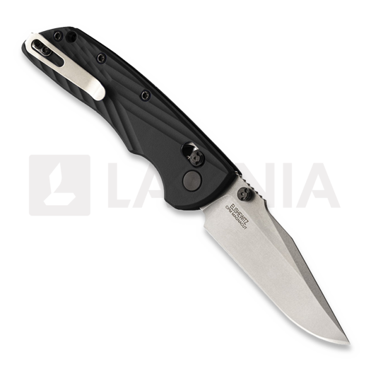 Zav&iacute;rac&iacute; nůž Hogue Deka ABLE lock, clip point, čern&aacute;