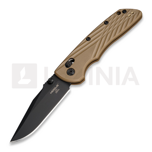 Hogue Deka ABLE Lock סכין מתקפלת, clip point, FDE