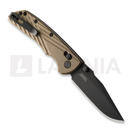 Hogue Deka ABLE Lock kääntöveitsi, clip point, FDE