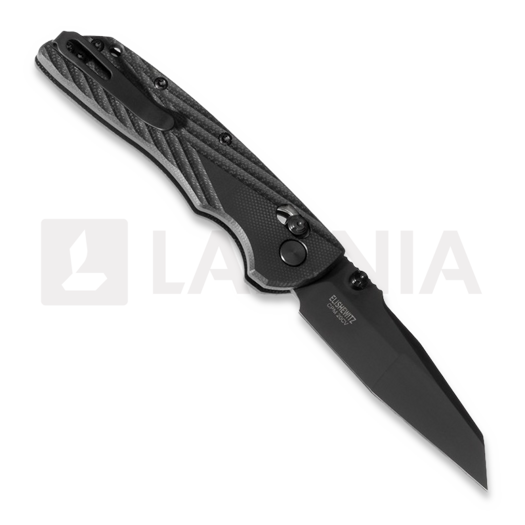 Hogue Deka Able Lock sulankstomas peilis, wharncliffe, juoda