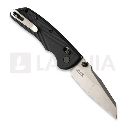 Hogue Deka Able lock sulankstomas peilis, wharncliffe, juoda