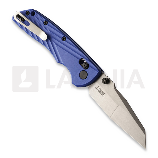 Hogue Deka ABLE Lock kääntöveitsi, wharncliffe, sininen