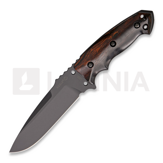 Hogue Tactical Fixed Blade, Wood Cocobolo Scales