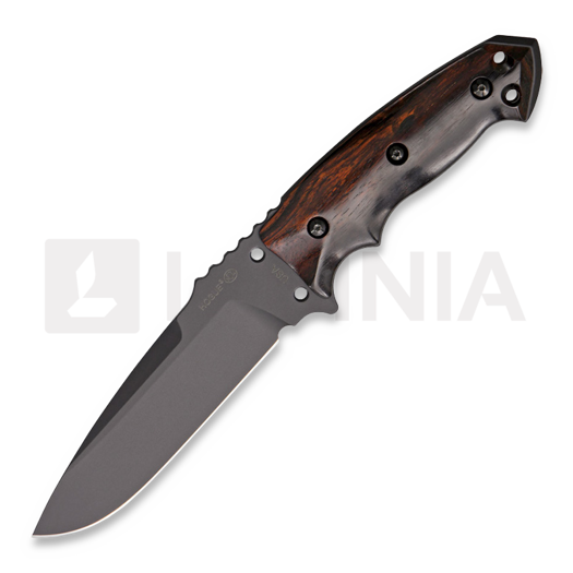 Hogue Tactical Fixed Blade, Wood Cocobolo Scales