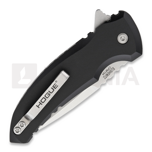 Hogue X1 Micro Button Lock Matte Blk folding knife