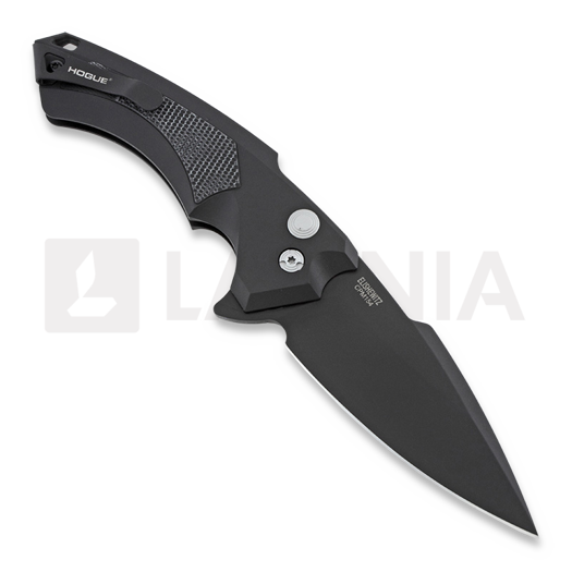 Hogue X5 4" Spear Point sulankstomas peilis, juoda