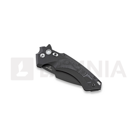 Hogue X5 4" Spear Point k&auml;&auml;nt&ouml;veitsi, musta