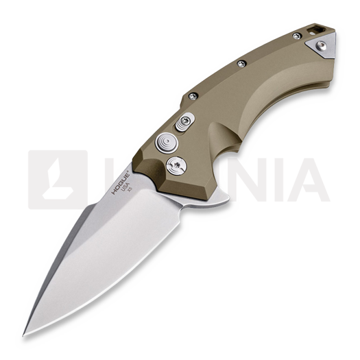 Hogue X5 4" Spear Point összecsukható kés, barna