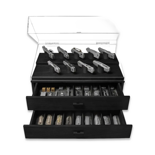 Holme & Hadfield The Armada Knife Display Case - Black