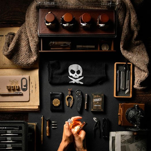 Holme & Hadfield The Watch Deck Pro - Walnut