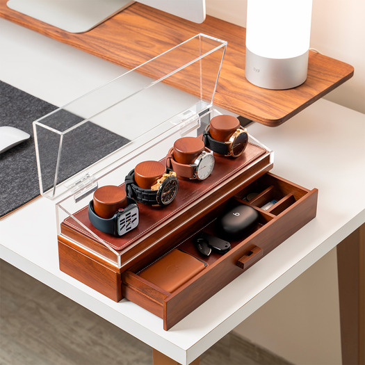 Holme & Hadfield The Watch Deck Pro - Walnut