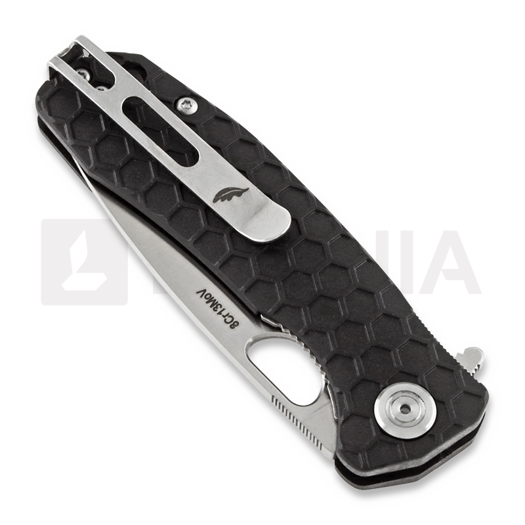 Honey Badger Flipper Small sulankstomas peilis, juoda