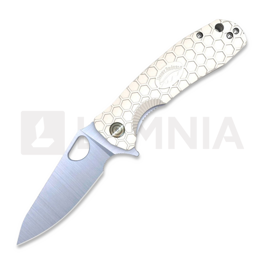 Skladací nôž Honey Badger Leaf Medium, biela