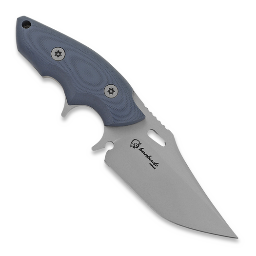 Hydra Knives Alano Sandblasted, Blue G-10
