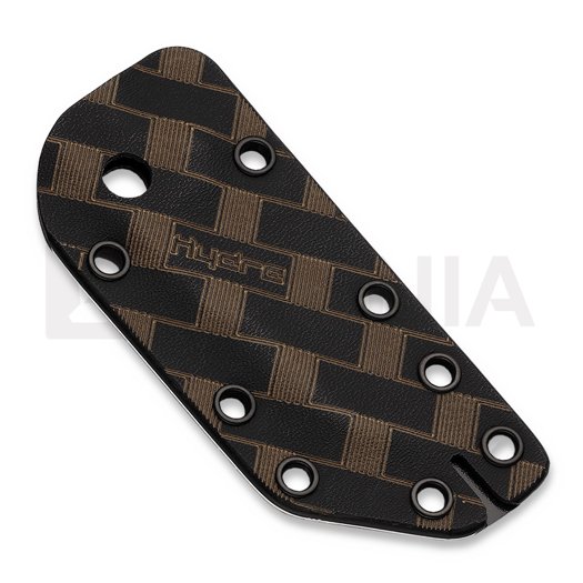 Hydra Knives Buzzard White Hawk Version ナイフ, black sheath